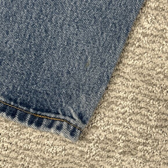 Levi's Jeans Womens 6 Long Misses 550 Vintage Denim Relaxed Fit Tapered Leg - Picture 7 of 8